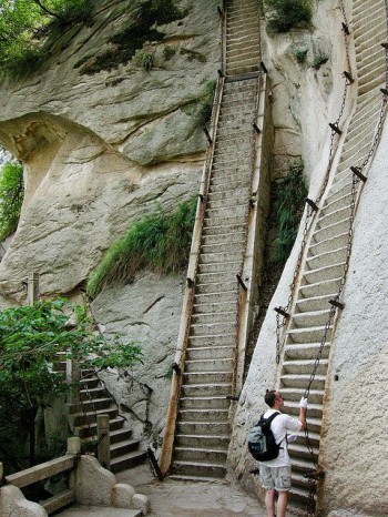 Slightly Steep Stairs