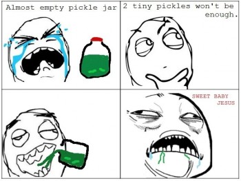 Pickle juice gusta