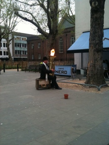 Flamethrowing Tuba!!