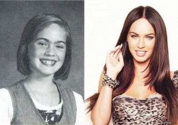 Megan Fox - Before and After