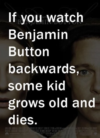 Benjamin Button Backwards
