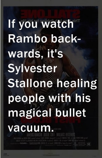 Rambo Backwards