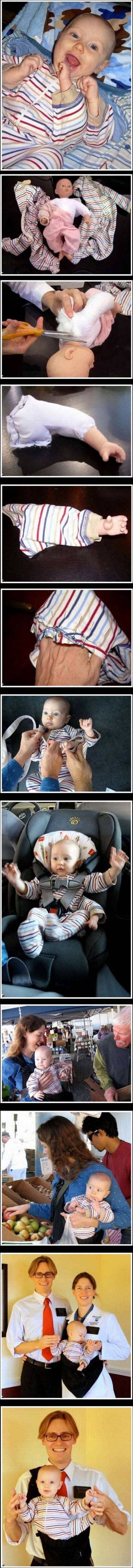 Howto: Three Armed Baby