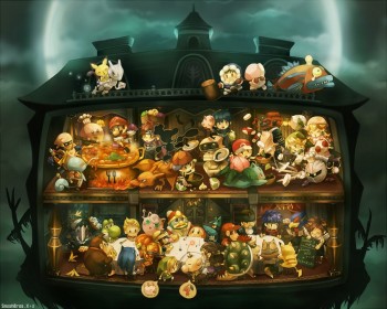 Dinner at Luigi's Mansion