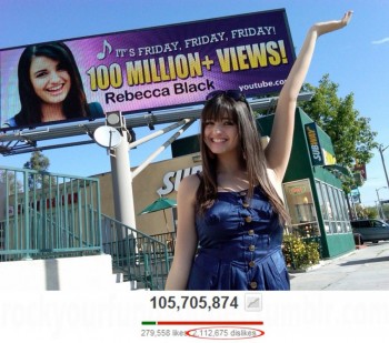 Rebecca Black Gets 100 Million Views