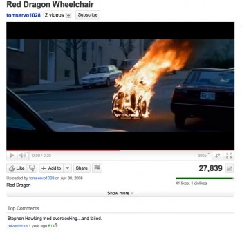 Red Dragon Wheelchair