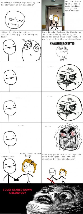 Staring Rage