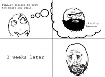 Beard rage