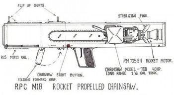 Chainsaw Launcher