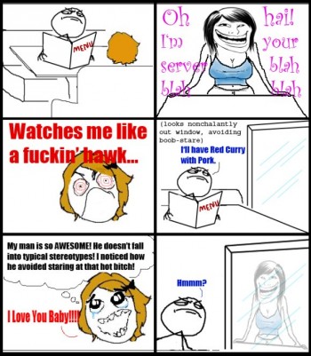 Hot Troll Waitress