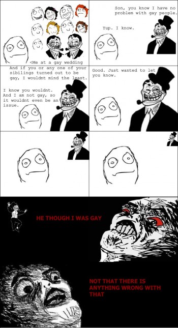 Gay wedding rage