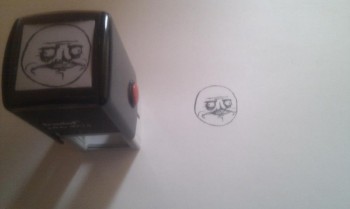 Me Gusta Stamp