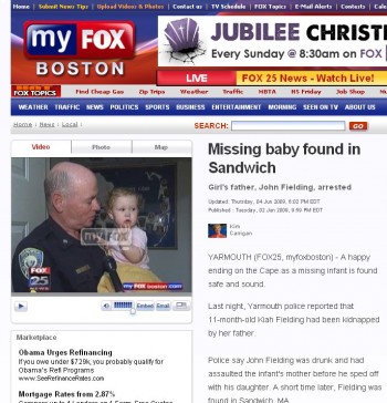 Missing Baby Found In Sandwich