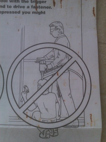 Do Not Use Nailgun On Head