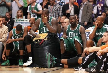 Shaq Having A Snack