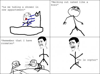 Shower rage