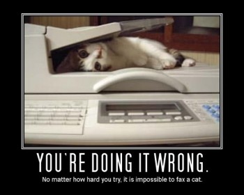 You're Doing It Wrong