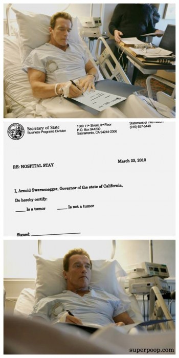 Arnie's Hospital Stay