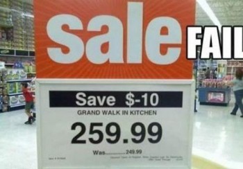 Sale Fail