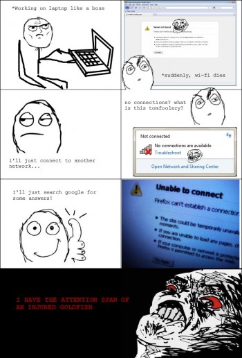 Attention span rage