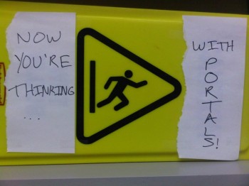 Now You're Thinking With Portals