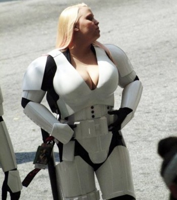 Busty Storm Trooper