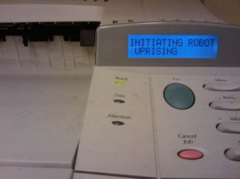 Initiating Robot Uprising