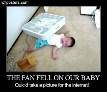 The Fan Fell On Our Baby!