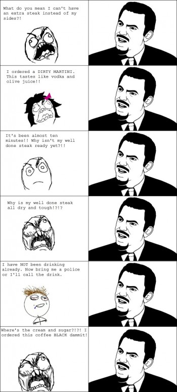 Being A Waiter Rocks