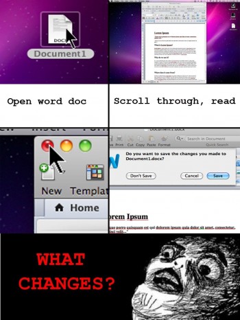 Microsoft Word File Change Rage