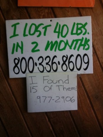 Lost 40lbs... Well I found them!