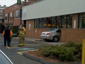 Drive through... literally