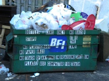 Please. No plastic bags.