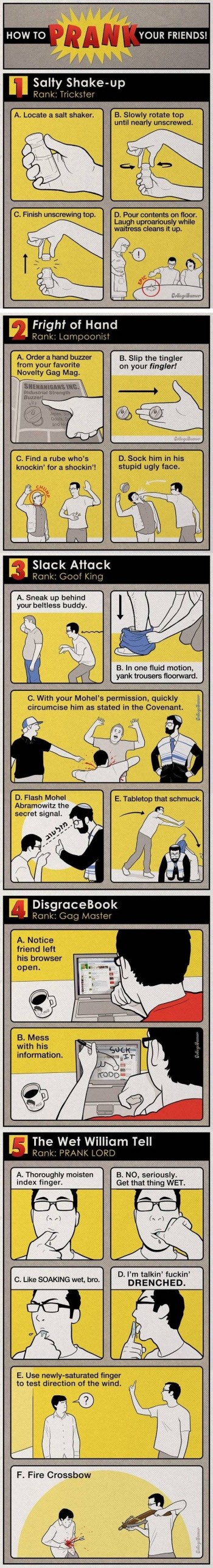 How to prank your friends