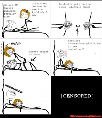 Ticklish during sex