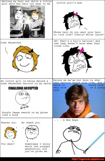 Luke Skywalker Haircut