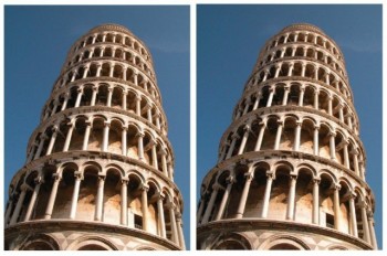 Is one leaning more than the other?