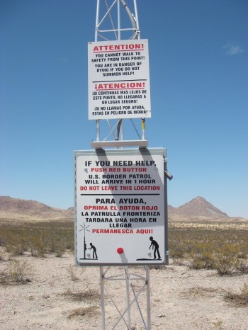 Border Patrol Safety Button