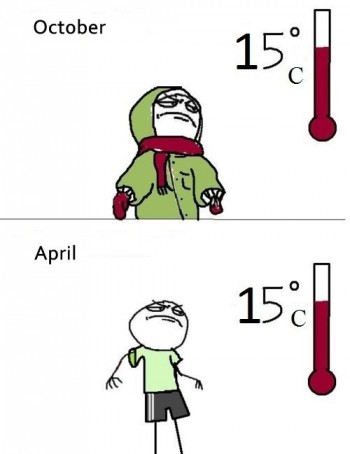 October vs April