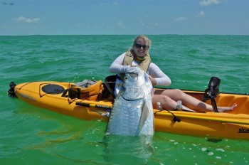 Kayak fishing
