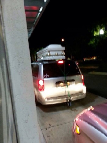 Just A Quick Stop At McDonalds Before The Funeral