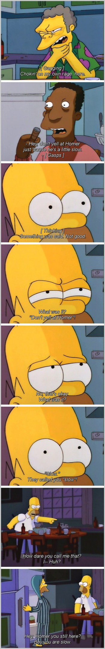 Homer's A Bit Slow