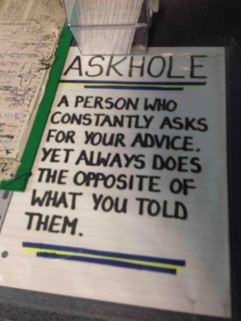 Askhole