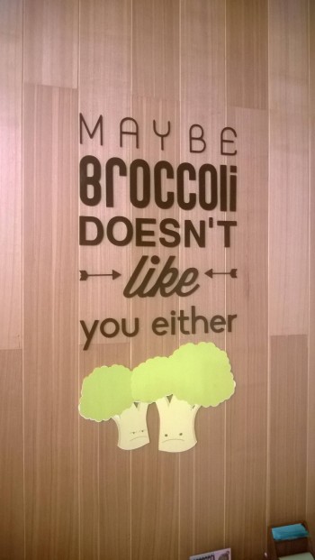 Maybe Broccoli Doesn't Like You Either