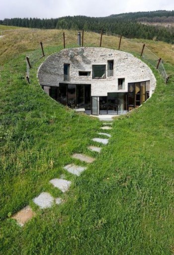 Underground House in Switzerland