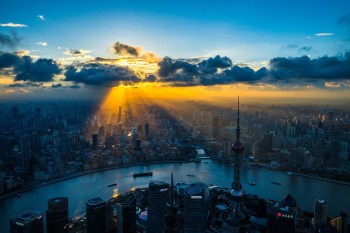 Sunset Over Shanghai