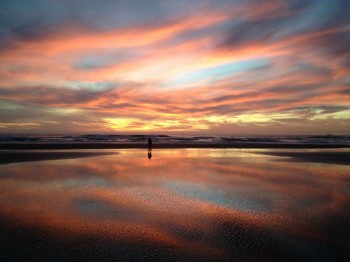Sunset at Ocean Beach, San Francisco