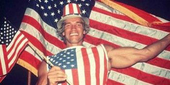 Arnold Schwarzenegger When He Became An American