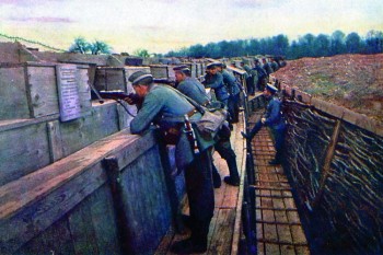 World War One German Front Line