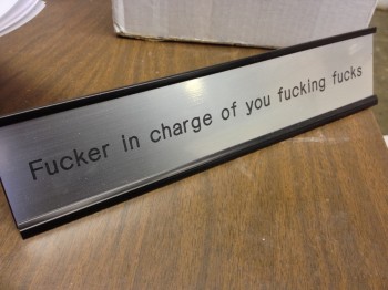 He's In Charge